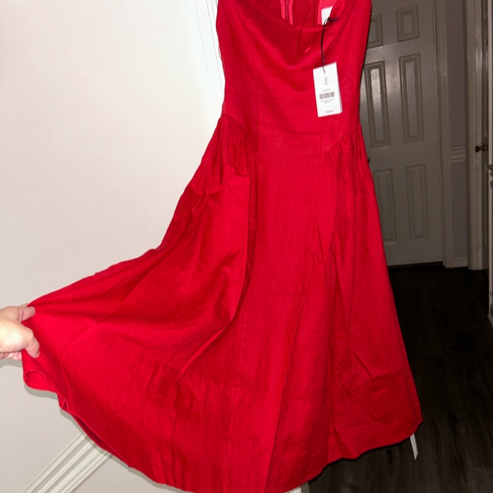 Reformation Petites Monet Linen Dress - Picture 15 of 15